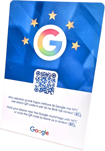 NFC & QR stand